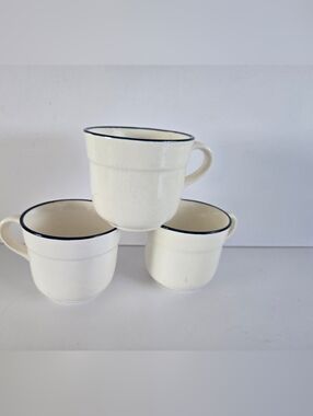 Coffee Mug Cup Set Veri-Stone Oneida Vtg